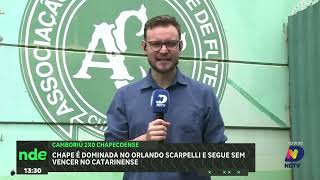 Chapecoense perde para o Camboriú e segue sem vencer no Catarinense