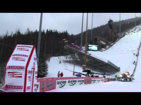 10.12.2010 - Pogoda w Harrachovie przed treningiem