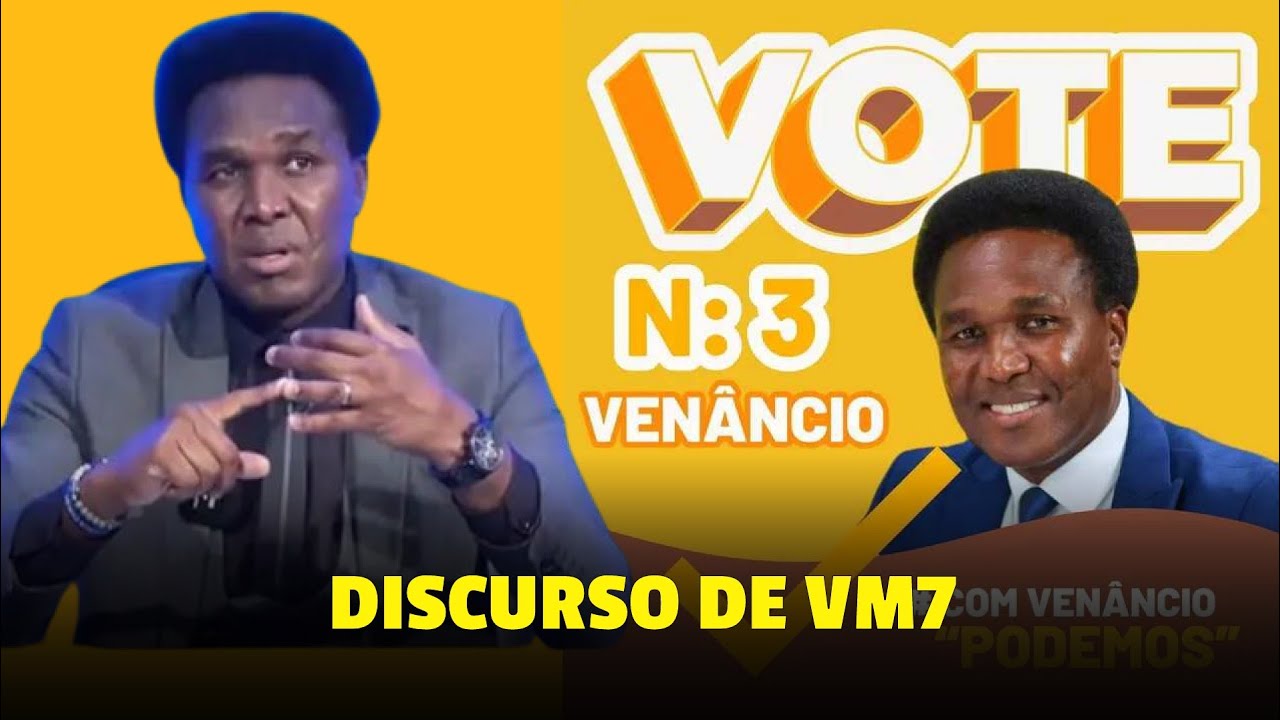 Discurso "SURPRESA" de Venâncio Mondlane em Maputo