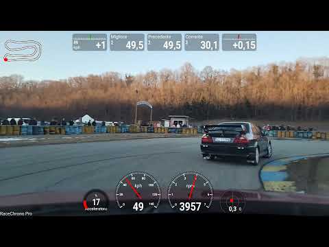 Time Attack @ Lombardore // Giulietta Veloce / Mitsubishi Lancer 2021-12-19 Merry Pista