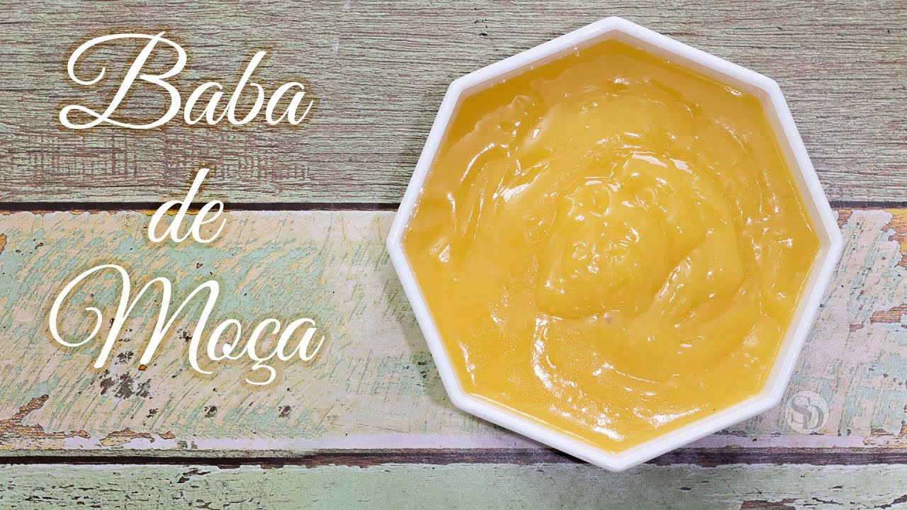 Baba de Moça Tradicional | Recheio para bolos e tortas | Receita Sandra Dias
