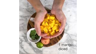 Recipe Videos: Peach Mango Rosé Sangria