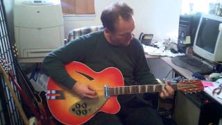 Video thumbnail for Vintage Rickenbacker 360F/12 restored to Glory by Billy D Light by billydlight