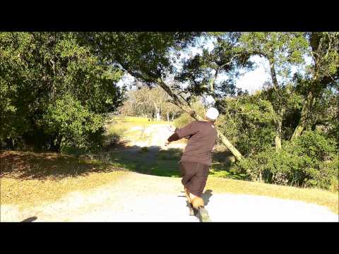 Jon Slow motion and a nice putt