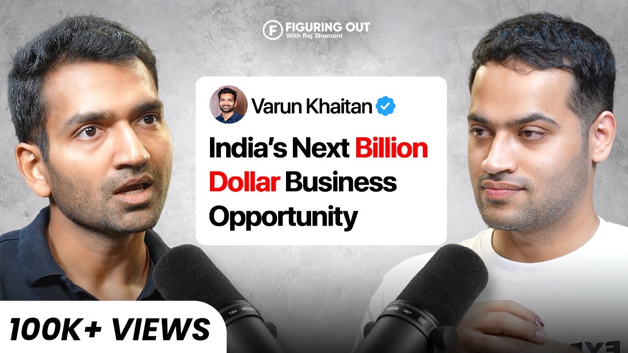 How URBAN COMPANY Became A Billion Dollar Home Service Business - Varun Khaitan | FO278 Raj Shamani