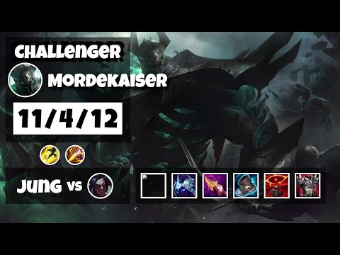 Mordekaiser 11.8 S11 Jungle Challenger Replay (11/4/12) - BR