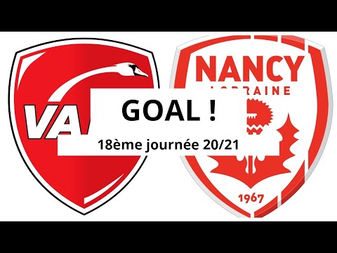Valenciennes - Nancy [2-(2)] GOAL 77' (Kenny Santos) 18ème journée 2020/21