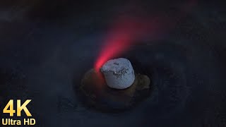 Burning lithium (Reactions only)