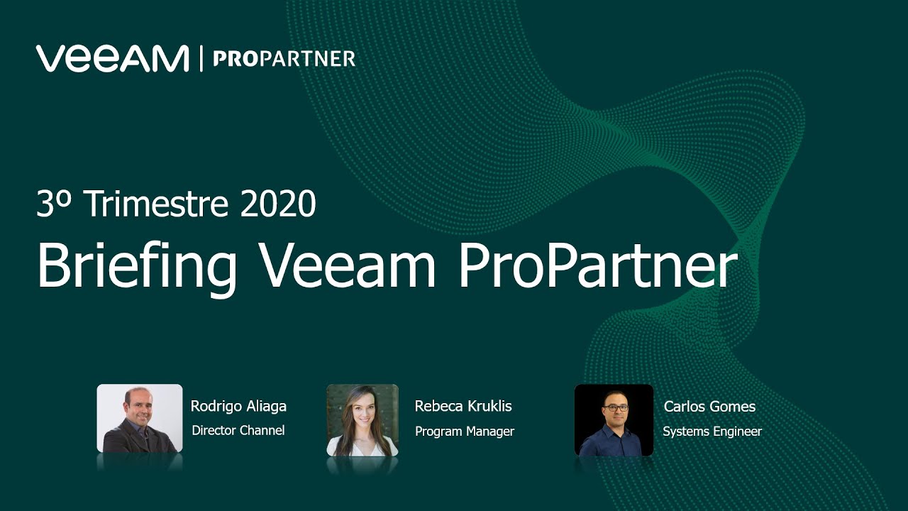 Junte‑se a nós: Briefing para ProPartner da Veeam! video