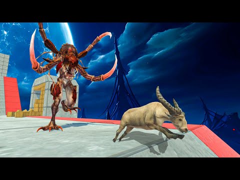 Who Can Escape and Defeat the Aliens? - Animal Revolt Battle Simulator