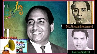 RAFI SAHAB-Film-PARAS-{1949}-Mohabbat Mein Kise