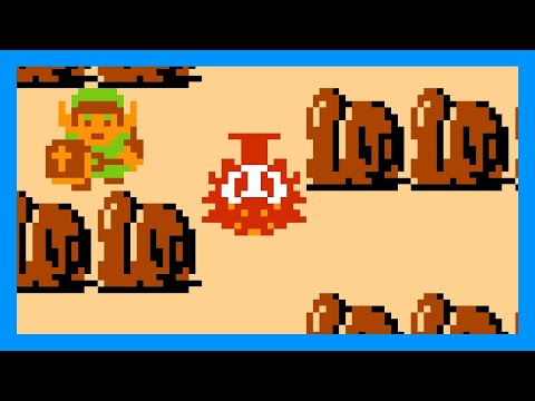 The Legend of Zelda (NES) video game | full game (both quests) completion session 🎮