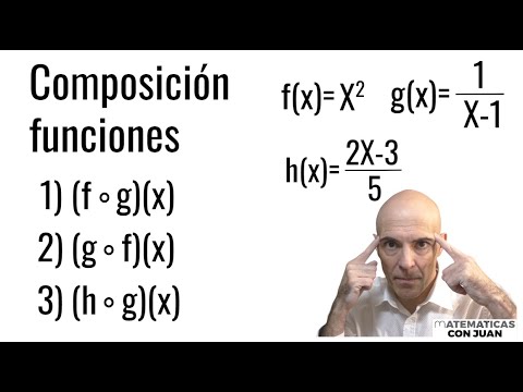 CÓMO HACER COMPOSICIÓN DE FUNCIONES. Matemáticas Básicas
