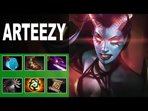 DOTA 2 - ARTEEZY QUEEN OF PAIN - 7.5k MMR