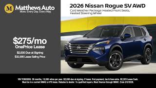 Matthews Auto Monthly Specials | New Car & Used Cars in Binghamton, NY
