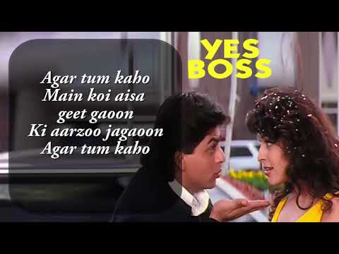 Main Koi Aisa Geet Gaoon - Yes Boss | Shah Rukh Khan | Juhi Chawla |  Abhijeet | Alka Yagnik