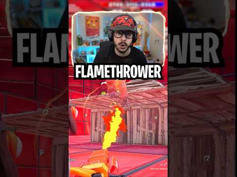I LEAKED THE FLAMETHROWER IN SUPER RED VS BLUE PT 1