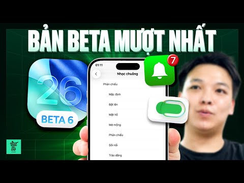 iOS 26 beta 6 đây rồi: Bản beta MƯỢT NHẤT, thêm 6 NHẠC CHUÔNG MỚI!