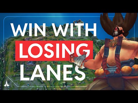 How to STOMP a game with 3 LOSING LANES - Jungle Concepts Explained