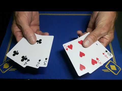 A super carry around 6 CARD PACKET card trick