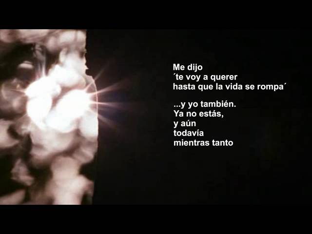 Vídeo relacionado con Palabras para encontrarte