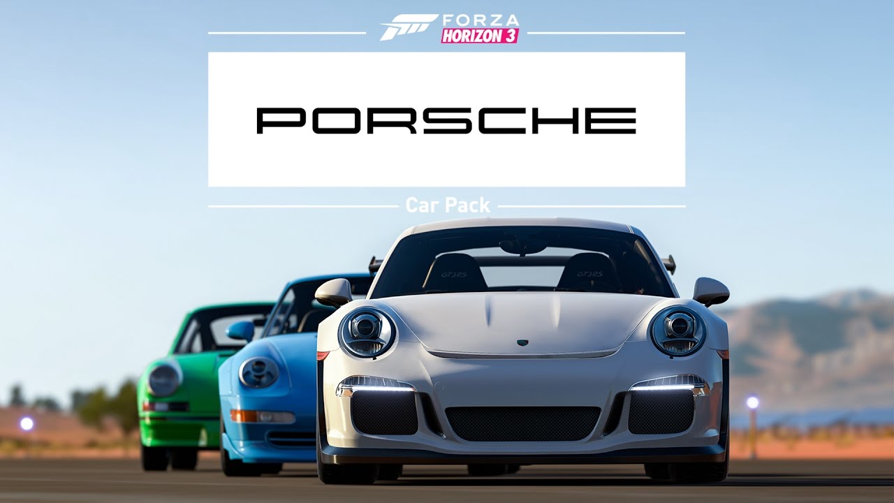 Forza Horizon 3 - Porsche Car Pack