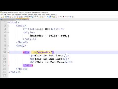 Introduction to CSS Hindi