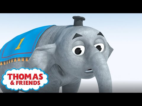 🚂 Thomas And The Elephant 🚂 | Cartoon Compilation | Magical Birthday Wishes | Thomas & Friends™