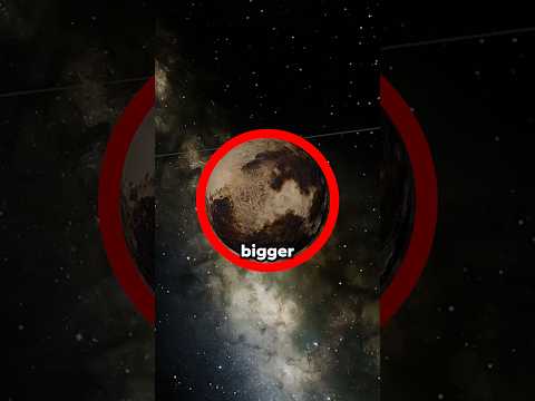 Pluto is THE BIGGEST Planet in the Universe 🤯 #universe #astronomy #space