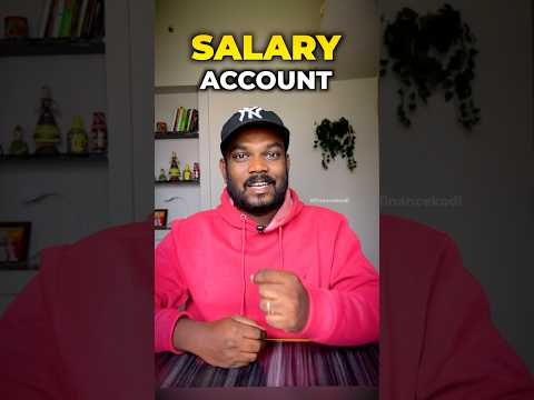 Salary account vs saving account  #shorts #account #banking #finance #financetamil