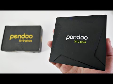 PENDOO X10 Plus - Android 8.1 Oreo TV Box - S905X2 - 4+32GB