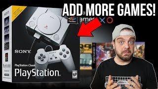 How To ADD MORE GAMES to Playstation Classic! | RGT 85