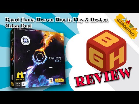 Board Game Heaven How To Play & Review 246: Orion Duel (Geronimo Games)