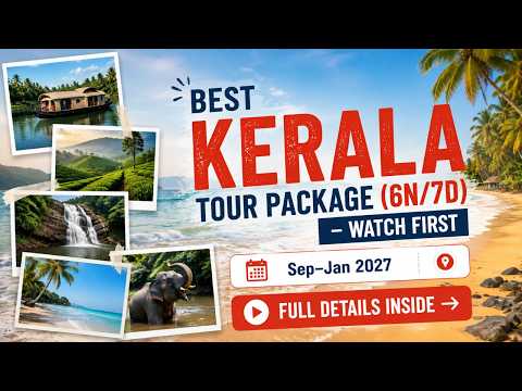Kerala 6N 7D Tour Plan Video Edit