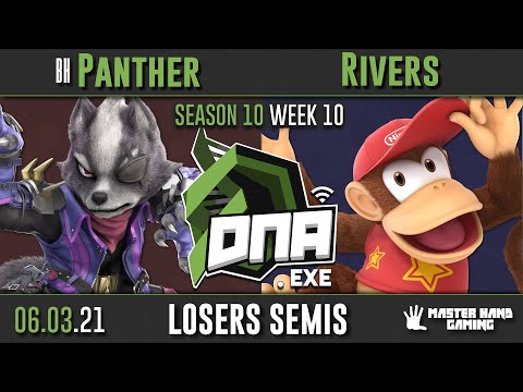 DNA.EXE S10:W10 - BH | Panther (Wolf) Vs. Rivers (Diddy Kong) - L Semifinals