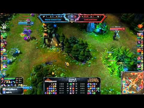 DreamHack Winter 2013 - LoL - Group B - Storm Games Clan vs LowLandLions