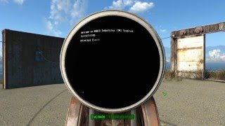 Fallout 4- How to use a Terminal with Powered Door - Wasteland Workshop