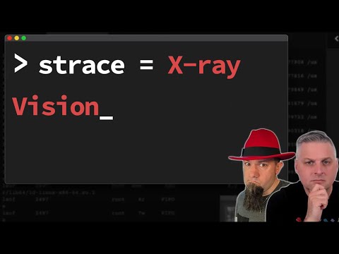 Why are you not using Strace?