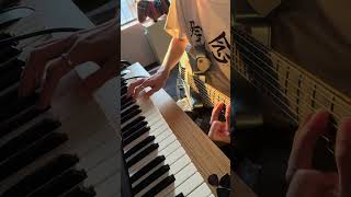 God Knowsを一人二役でやってみた#shorts #guitarcover #keyboard