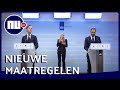 Dit zijn de belangrijkste punten van de coronapersconferentie | NU.nl