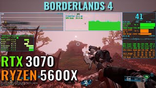 Borderlands 4 - RTX 3070 - Ryzen 5600x - 1440p, 1080p - DLSS 4 Benchmark