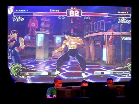 ECL European Console League 2010 - SSF4 - GRAND FINALS - Ryan Hart (Ryu) Vs Starnab (Fei Long) (3/3)