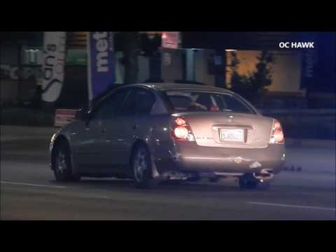 Whittier CHP pursuit lasts 2 hours w/guy pulling gun