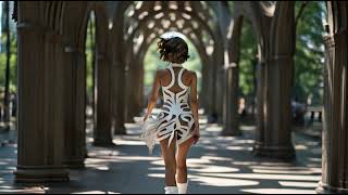 Laser Cut Paper Dress