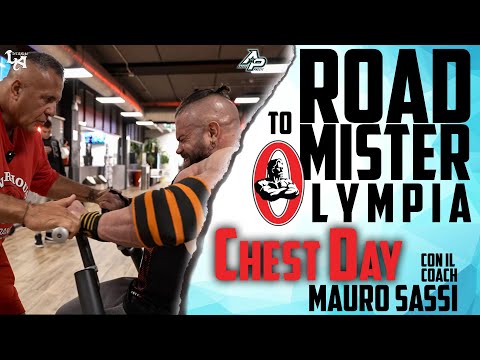 ANDREA PRESTI ROAD TO MR. OLYMPIA 2022 - CHEST DAY / EPISODE 2
