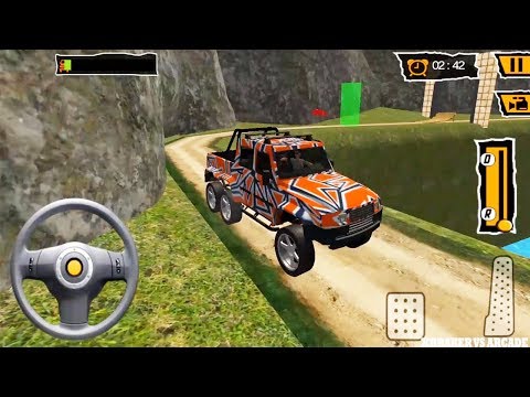 Offroad Mud Runner Truck Driver Sim 6x6 Hilux | Mountain Jeep Driving Simulator - Android GamePlay#2
