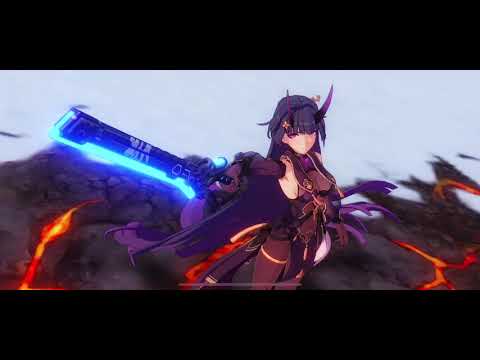 Honkai Impact 3 HoT and Fallen Rosemary vs Exalted Memorial Arena Andrius gameplay 1315