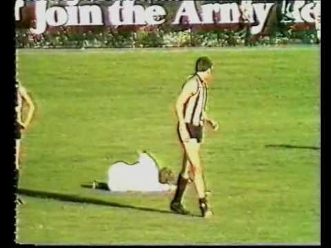 Collingwood Football Player Goes Berserk!
