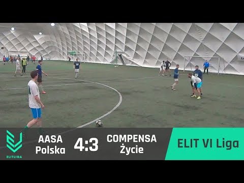 Aasa Polska 4:3 COMPENSA Życie - ELIT VI Liga [ZIMA 2018]
