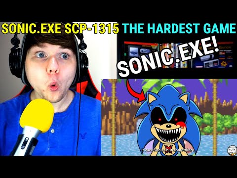 Sonic.EXE SCP-1315 The Hardest Game (SCP Animation) @TheRubber REACTION!